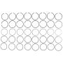 MAHLE 51137CP.020 Engine Piston Ring Set