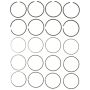 MAHLE 51240CP.060 Engine Piston Ring Set