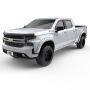 EGR 791694-GAZ 19-22 Chevrolet Silverado 1500 Summit White Traditional Bolt-On Look Fender Flares Set Of 4