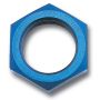 RUSSELL RUS661900 Endura Bulkhead Nut #8 Blue