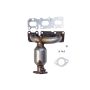 US Сonvertors 514052 Federal / EPA Direct-fit Manifold Converter Assembly