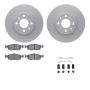 Dynamic Friction 4512-07008 Rotor Kit
