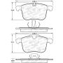 Stoptech 308.12570 Street Brake Pads