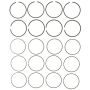 MAHLE 51457CP Engine Piston Ring Set