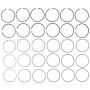 MAHLE 51458CP.020 Engine Piston Ring Set