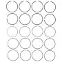 MAHLE 51471CP.030 Engine Piston Ring Set