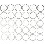MAHLE 51496CP Engine Piston Ring Set