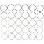 MAHLE 51496CP.040 Engine Piston Ring Set