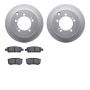 Dynamic Friction 4502-72046 Rotor Kit