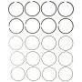 MAHLE 51510CP.040 Engine Piston Ring Set