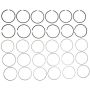 MAHLE 51514CP Engine Piston Ring Set