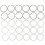 MAHLE 51550CP Engine Piston Ring Set