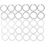MAHLE 51553CP Engine Piston Ring Set
