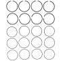 MAHLE 51576CP Engine Piston Ring Set