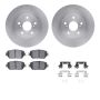 Dynamic Friction 6512-76445 Rotor Kit