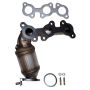 US Сonvertors 516015 Federal / EPA Direct-fit Manifold Converter Assembly