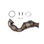 US Сonvertors 516018 Federal / EPA Catalytic Converter - Direct Fit