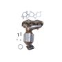 US Сonvertors 516023 Federal / EPA Catalytic Converter - Direct Fit w/ Integrated Manifold
