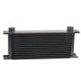 Derale 51678 16 Row Series 10000 Stack Plate Oil Fluid Cooler, -10AN O-ring Female