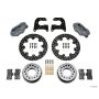Wilwood 140-5255-BD Forged Dynalite Rear Drag Kit Drilled Rotor Mopar/Dana 2.36in Off w/Snap Ring Brng