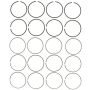 MAHLE 51691CP.040 Engine Piston Ring Set