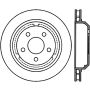 Stoptech 126.62065CSL Power Slot 98-02 Chevy/Pontiac Camaro/Firebird Slotted Left Rear CRYO Rotor