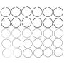 MAHLE 51708 Engine Piston Ring Set