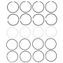MAHLE 51762 Engine Piston Ring Set
