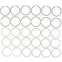 MAHLE 51786CP Engine Piston Ring Set