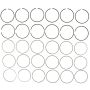 MAHLE 51786CP.020 Engine Piston Ring Set