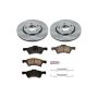 PowerStop KOE5247 OE Stock Replacement Low-Dust Ceramic Brake Pad and Rotor Kit