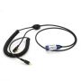 Rugged Radios MH-KIT MOTO MAX Complete Motorcycle Comm Kit with Heavy-Duty OFFROAD Cables Without Radio