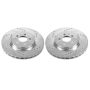 PowerStop EBR1071XPR PowerStop Evolution Performance Drilled, Slotted & Plated Brake Rotor Pair