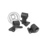 Innovative 94-97 Accord F-Series Black Steel Mounts 95A Bushings (Auto Trans)