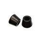 Energy Suspension 92-01 Honda Prelude Black Front Bump Stop Set