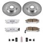 PowerStop K5267-26 Z26 Street Performance Ceramic Brake Pad and Drilled & Slotted Rotor Kit