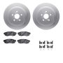 Dynamic Friction 4512-75058 Rotor Kit