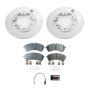 PowerStop CRK8991 Genuine Geomet Coated Rotor and Low-Dust Ceramic Brake Pad Kit