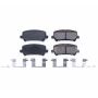PowerStop 17-1806 PowerStop - Z17 Low-Dust Ceramic Brake Pads with Hardware