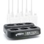 Rugged Radios 6PACK-R1 6-Pack Bank Charger for Handheld Radios R1