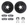 Dynamic Friction 8612-68000 Rotor Kit