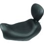 Mustang Motorcycle 79704 Mustang 08-21 Harley Electra Glide, Rd Glide, Rd King, Glide Lowdown 1PC Seat w/DBR Studs - Black