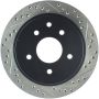 Stoptech 127.42077L 03-05 350Z / 03-04 G35 / 03-05 G35X SportStop Slotted & Drilled Rear Left Rotor
