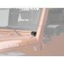 Raxiom J109492 07-18 Jeep Wrangler JK Axial Series Windshield Pillar Mounted Light Brackets