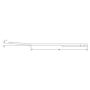 RockJock Antirock Fabricated Steel Sway Bar Arms 21in Long Slight Outward Bend w/ Stickers Pair
