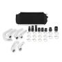 Mishimoto MMINT-F27T-15KPBK 15-17 Ford F-150 EcoBoost 2.7L Black Performance Intercooler Kit w/ Polished Pipes
