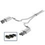 Ford Racing M-5200-M8EFA Extreme Cat-Back Exhaust System
