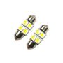 Oracle Lighting 5203-001 33mm 4 LED 3-Chip Festoon Bulbs, Cool White, Pair