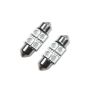 Oracle Lighting 5203-002 33mm 4 LED 3-Chip Festoon Bulbs, Blue, Pair