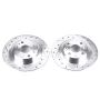 PowerStop JBR570XPR PowerStop Evolution Performance Drilled, Slotted & Plated Brake Rotor Pair
